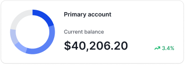 Primary account balance